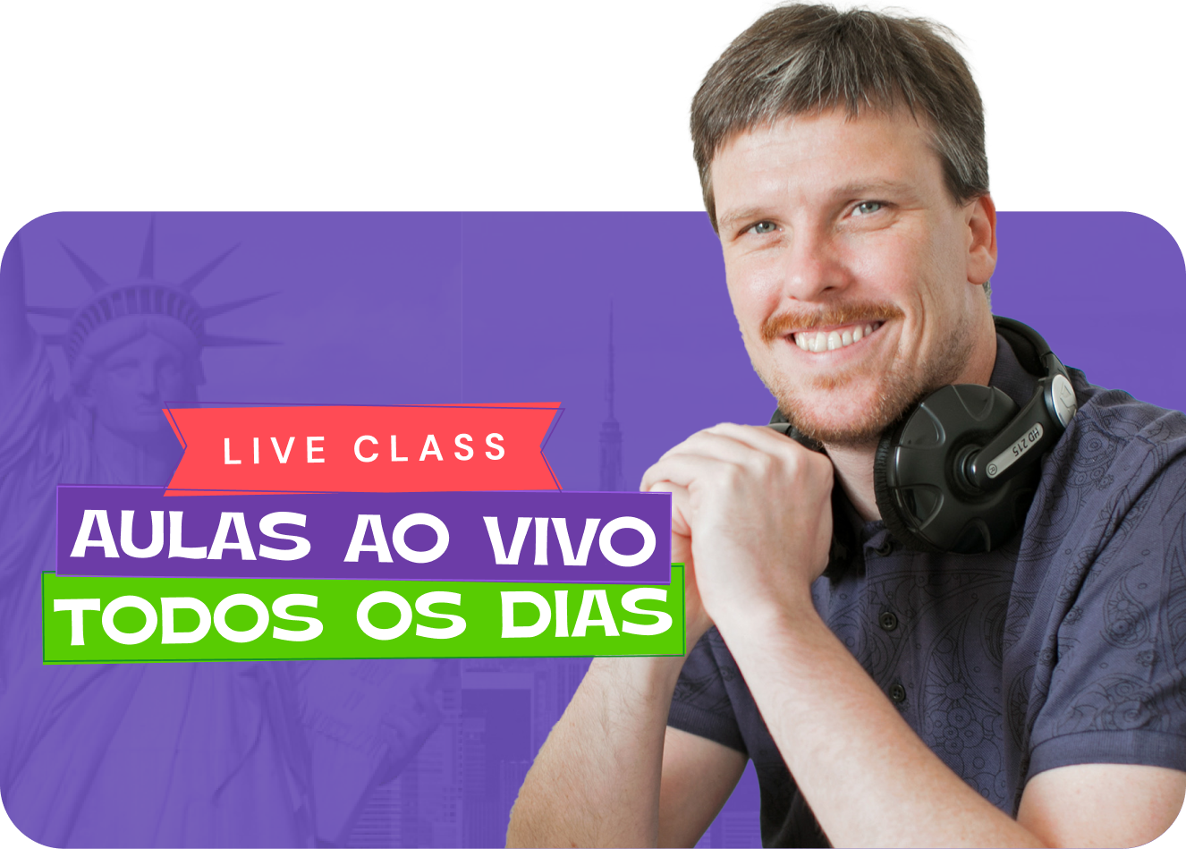Live Class - Aulas ao vivo todos os dias